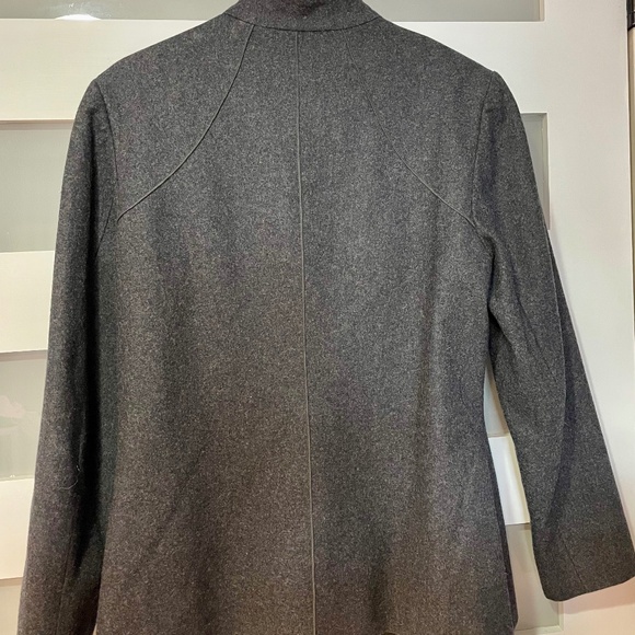 Gray Wool blend blazer - Picture 3 of 3